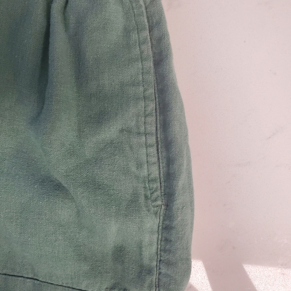 Linen blend shorts - Picture 6 of 7